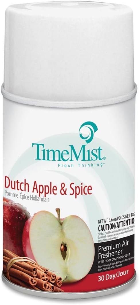 Metered Fragrance Dispenser Refill Dutch Apple &amp Spice 6.6 oz Aerosol