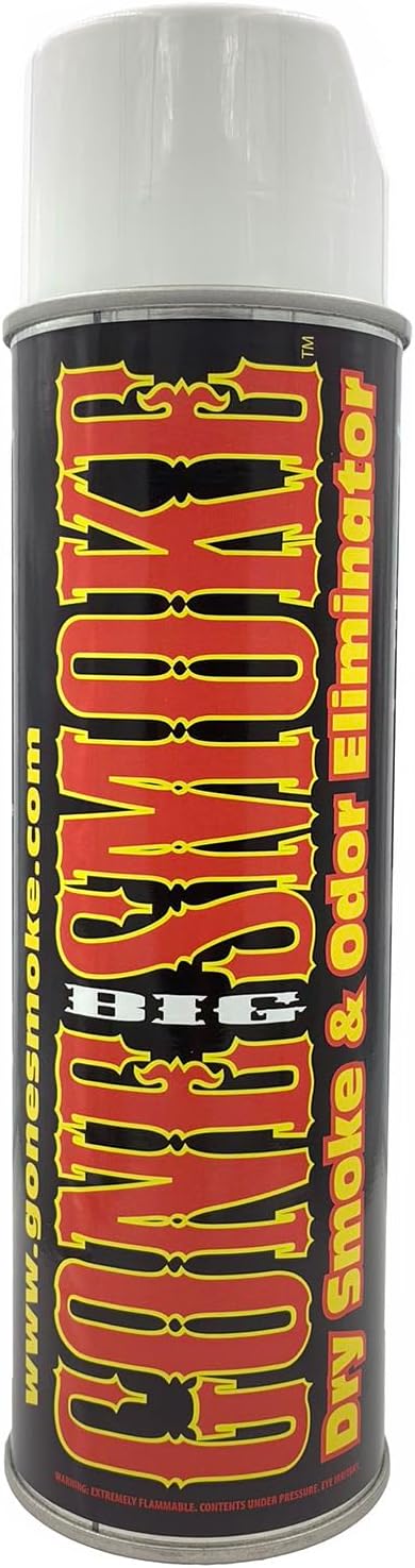 Big Gone Smoke- Dry Smoke Odor Eliminator Air Freshener Aerosol 16 oz 3 Pack