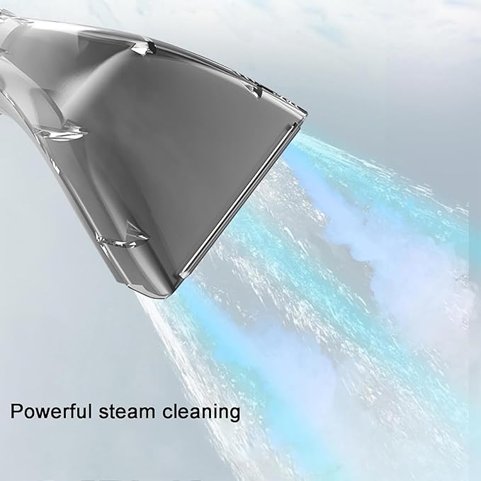 Stain Cleaneing Machine 1200W Portable Carpet Cleaner with Anti-slip Handle 13KPa Powerful Suction and Double Water Tanks Design 1300ml Clean Water Tank and Save To Space for Stairs and Cars
