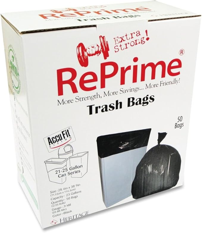 Heritage Accufit RePrime Trash Bags