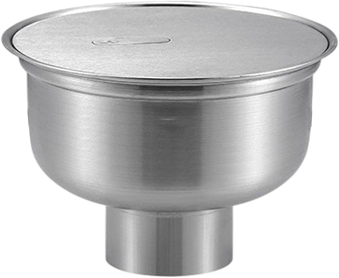 Industrial Grade Round Floor Drain with Concealed Handle Stainless Steels Enduring Concealed Handle Stainless Steels Enduring