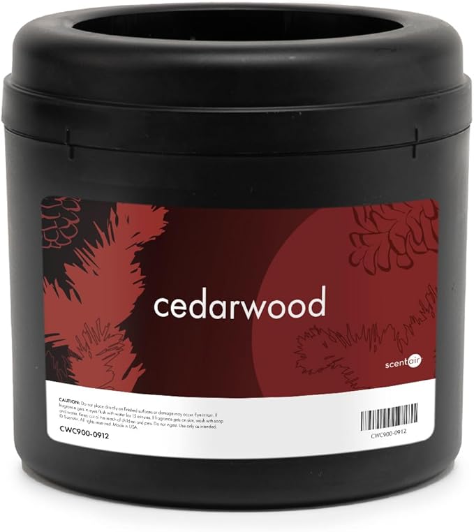 ScentAir Whisper Home Monthly Plug-in Refill Fragrance Cartridge for Home and Office Amazon Exclusive Cedarwood