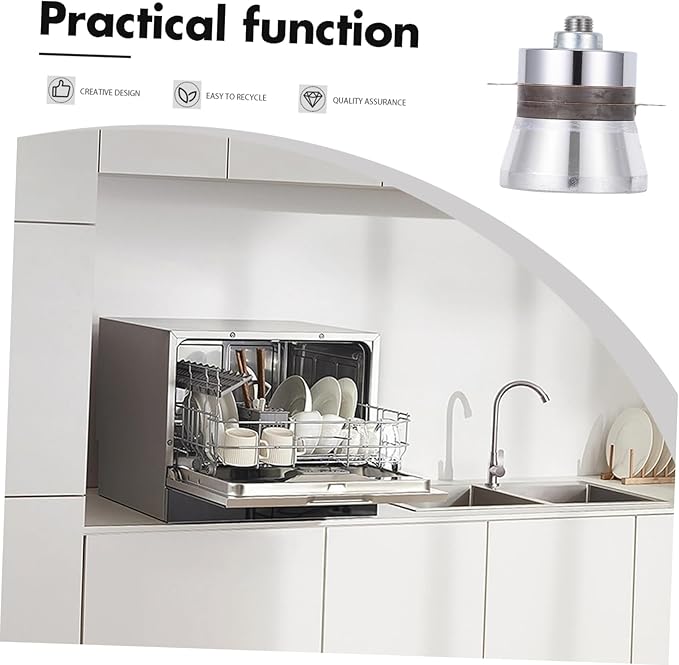 GLEAVI Advanced Dishwasher Cleaning Machine Industrial Ultrasonic Cleaner Perfect for Glass Ceramic Stainless Steel Save Water Energy