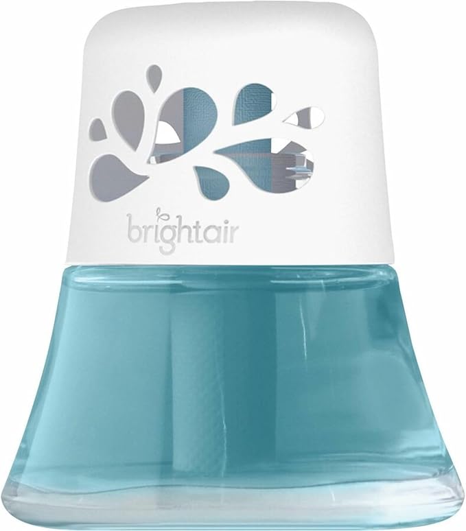 Bright Air Scented Oil Air Freshener Calm Waters and Spa Blue 2.5 Oz