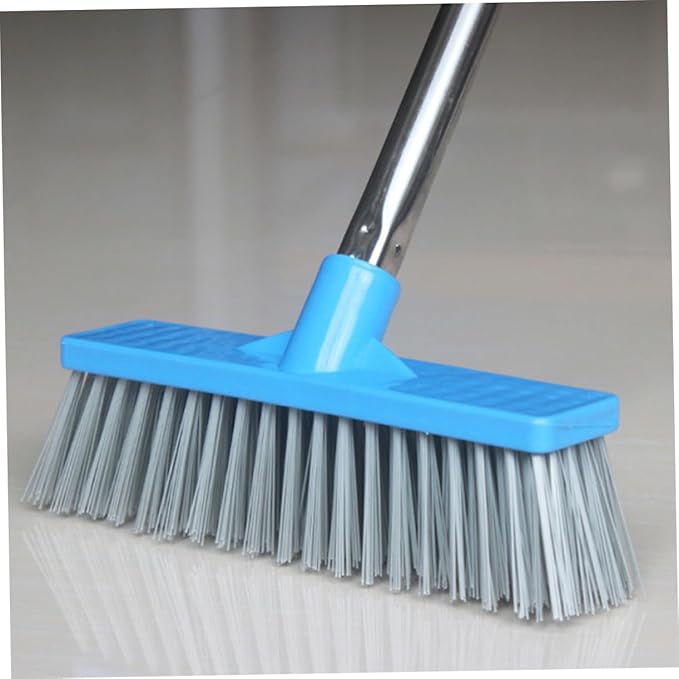 Floor Scrub Brush Stiff Bristle Grout Cleaner Bathroom Brush Long Handle