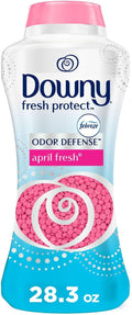 Downy Fresh Protect Laundry Scent Booster Beads for Washer with Febreze Odor Defense April Fresh 28.3 oz Use with Fabric Softener