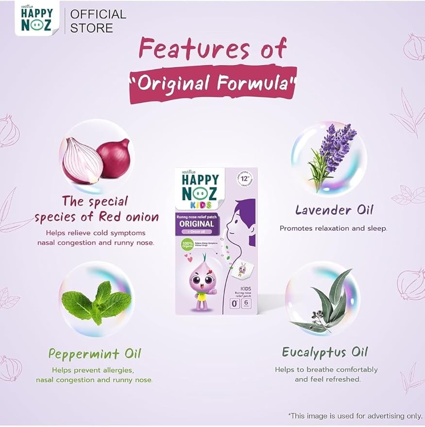 Organic Air Freshener – Organic Onion Stickers for Air – Premium Deodorizing Sheets with Shallot Eucalyptus Lavender &amp Peppermint – Ideal for Kids &amp Adults (6 Box 36 Pcs)