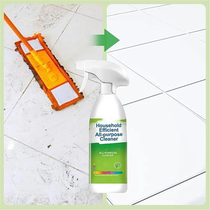 500ml Household Efficient All-Purpose Cleaner Kitchen Heavy Oil Cleaner Spray Multi-effect Degreasing &amp Stain Removal Agent for Oven Stove Range Hood Pots and Pans (1PC)