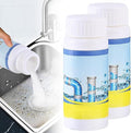 Advanced Drain Cleaner - Fat &amp Grease Remover for Kitchen &amp Bathroom Sinks Easy-to-Use Tube Unblocker Solution Multi-Surface Compatible 3.9 oz/110g Each (2 Pcs General)
