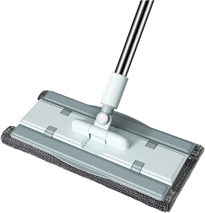 Flat Mop Household Wooden Board Ceramic Tile Lazy  Cloth Clip Type Water Absorbing and Removing  Floor Mopping
