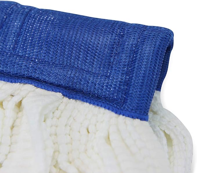 Arkwright Microfiber Tube Mop Head Replacement - (Bulk Case of 12) Heavy Duty Lint Free Super Absorbent &amp Bleach-Safe Janitorial Essential for Commercial &amp Industrial Floor Cleaning 14 oz