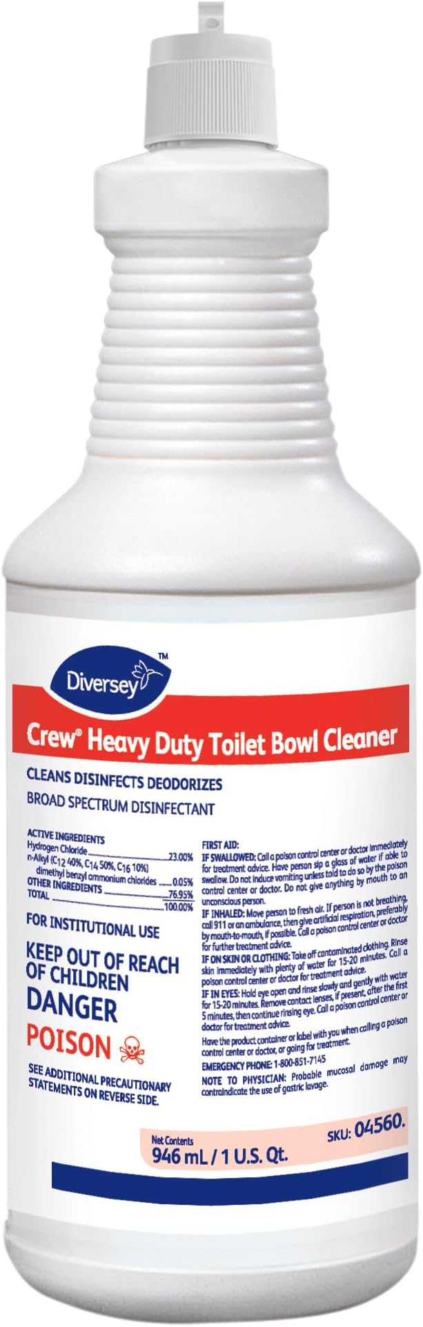 Diversey CREW Heavy Duty Toilet Bowl Cleaner