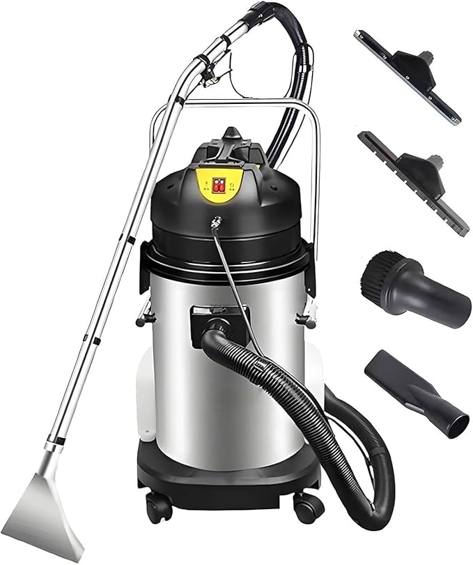 3-in-1 Multi-Purpose Wet Dry Vacuum Cleaner Commercial Grade for Carpet Floor &amp Sofa with Large Capacity Tank &amp 360° Wheels 20L