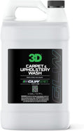 3D Carpet &amp Upholstery Wash 1 Gallon – Professional Car Interior Cleaner – Removes Stains Dirt &amp Odors – Safe for Fabric Carpet &amp Upholstery – Deep Cleaning Auto Detailing Solution – Mad