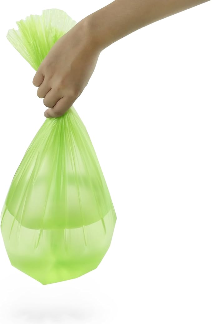 Kekow 13 Gallon Kitchen Trash Bags Green 125 Counts