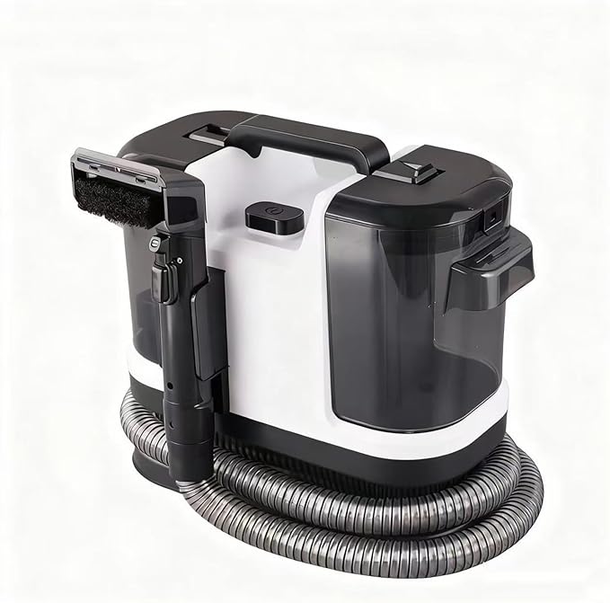 Portable Carpet and Upholstery Deep Cleaner12Kpa Power Suction with Versatile Tools for Pets Area Rugs and Couches