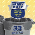 Member's Mark New Heavy Duty Power Guard Large Trash Bags 33 Gal Black