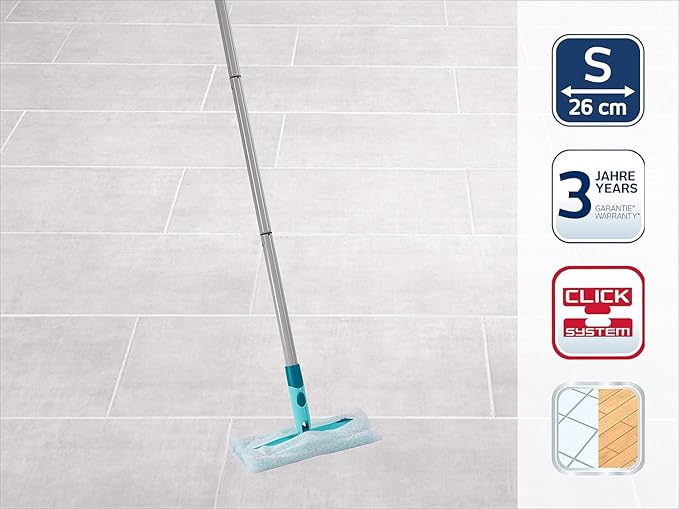 Leifheit Floor Mop Turquoise Compact