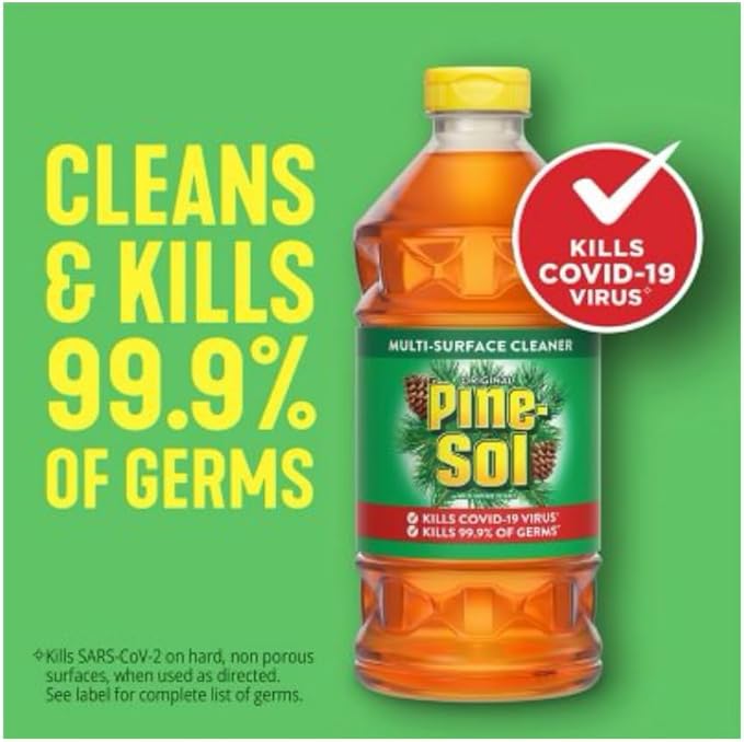 Pine-Sol All Purpose Cleaner Jugs Pine 100 Fl Oz (Pack of 2)