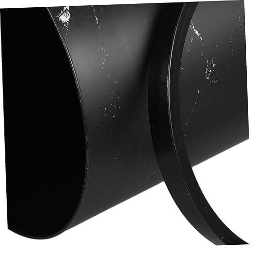 VOSAREA Large Capacity Marble Pattern Trash Can Plastic Round Wastebasket for Home Office Bathroom