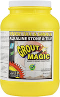 Grout Magic - 92 ounce Grout and Stone Tile Cleaner. Quickly Destroys Dirt and Grime. Safe on Colored Grout. Biodegradable &amp Phosphate free
