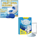 2025 New Toilet Cleaner - Includes 12ct Automatic Toilet Bowl Cleaner Tablets and 6pack Self Activating Cleaning Powder