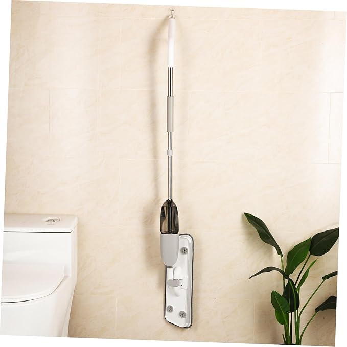 Wet Dry Mop with Water Tank Flat Rotatable Design Replacement Pads Included for Hardwood Tile Laminate Floor Cleaning