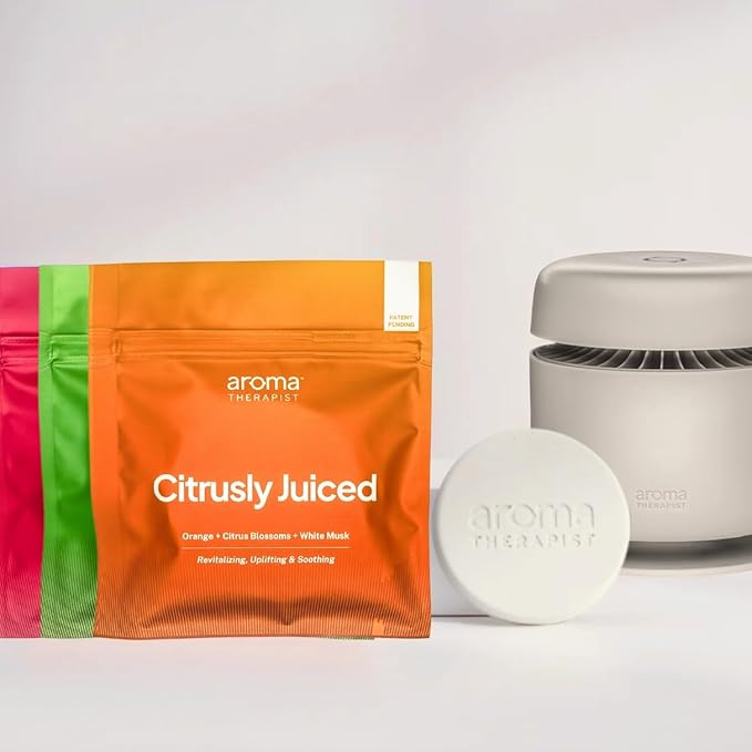 Energize AromaPuck 3-Pack Bundle (Citrusly Juiced Be The Energy and S.L.A.M)