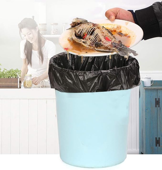 Black Trash BagGereen 9-12 Gallon Tall Kitchen Trash bag Garbage Bag Trash Can Liner (9-12 Gallon(100 Count) Black)