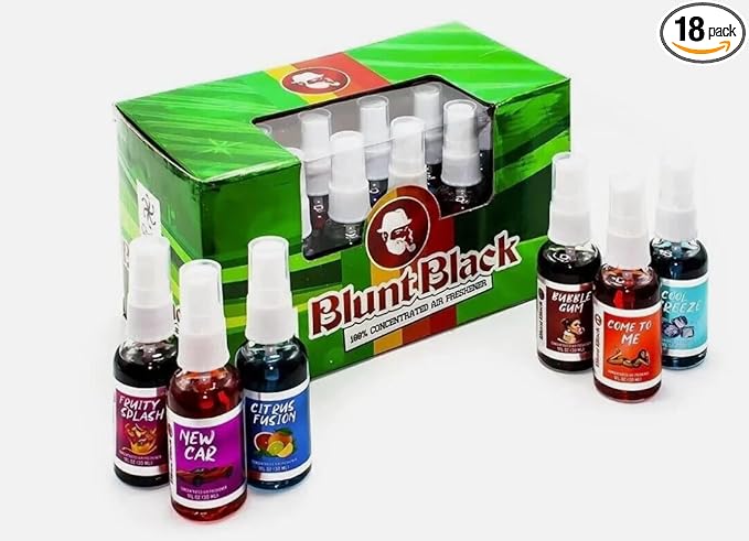 Blunt Black Spray 18ct Display 1oz Bottles