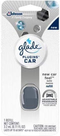 Glade PlugIns Car Air Freshener Refill New Car Feel (0.11 FL OZ) per Refill Pack of 2 Refills