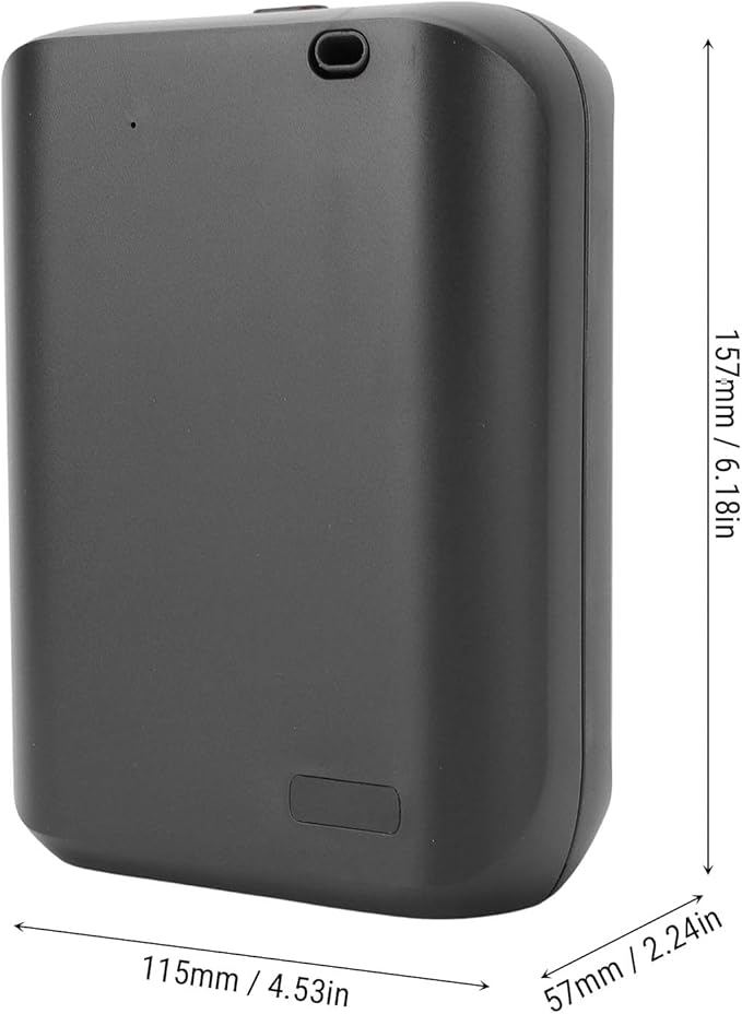 Smart APP Scent Diffuser Wall Mount Waterless Diffuser Silent Air Freshener Diffuser for Hotels Offices Conference Rooms Clubs (Black)