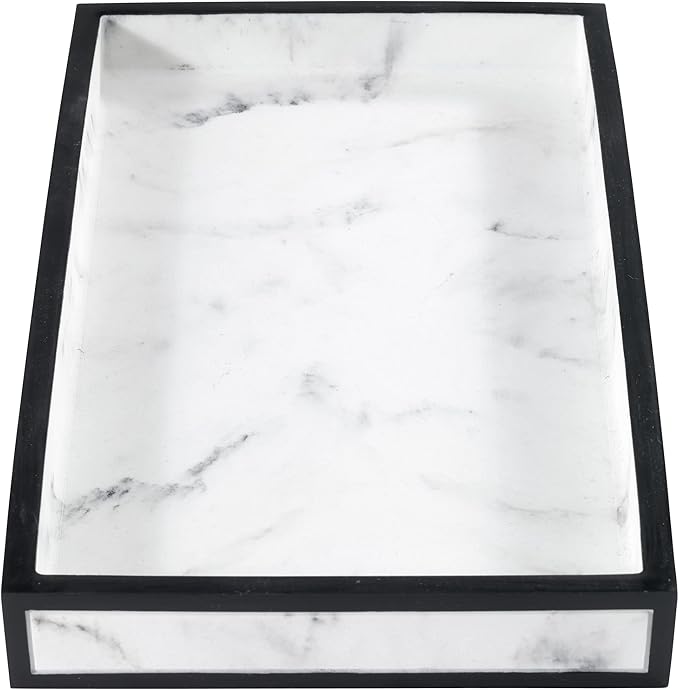 Avanti Linens - Vanity Tray Guest Bathroom Essentials Modern Inspired Home Decor (Jasper Collection)