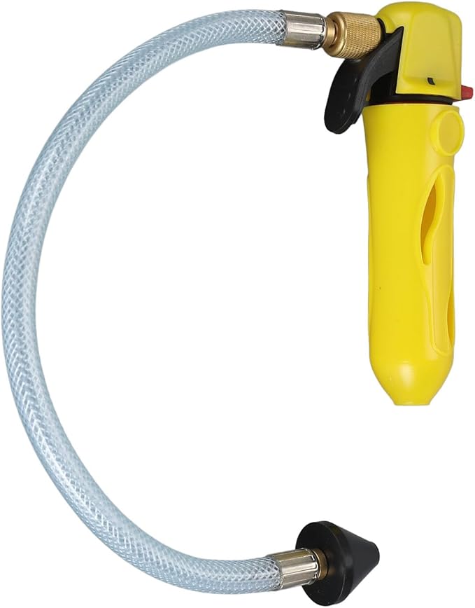 SUNGOOYUE Threaded Drain Efficient CO2 Canister Cleaner for AC Condensate Line for Easy Draining and (Yellow)