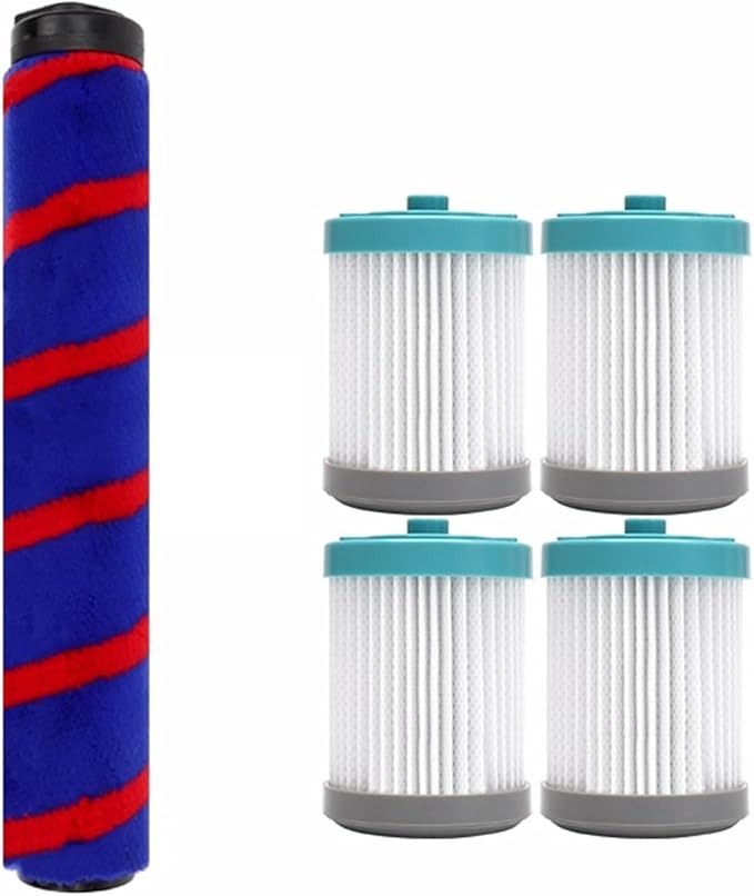 Compatible for Tineco. A10 A11 Hero A10 A11 Master ONE S11 S12 PWRHERO11 。Cordless Vacuum Roller Brush Pre Hepa Filter for Cleaner Parts (Color : Set B)