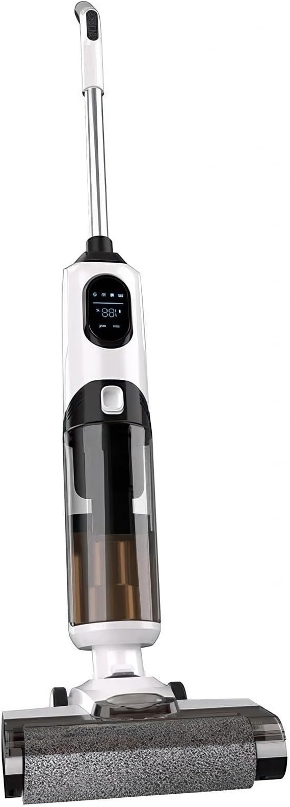 Cordless Wet and Dry Stick Vacuum Cleaner 170W Lightweight Rechargeable Floor Cleaner for Hard Floors and Low-Pile Carpets