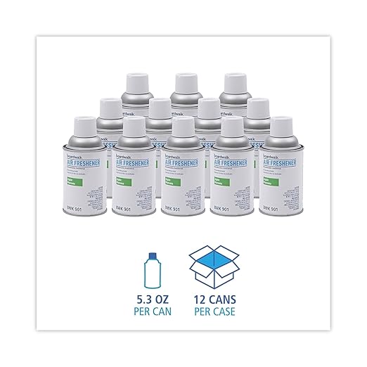 Boardwalk Metered Air Freshener Refill 12-Pack 7 oz Aerosol Spray Apple Harvest Scent Fits Most Standard Dispensers Lasts For 30 Days