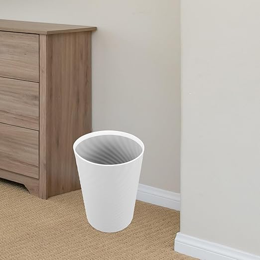 Alipis Plastic Wastebasket with Opening Sturdy Design for Home Office Versatile Litter Box for Compact Spaces for Bedrooms Bathrooms and Kitchens Great Housewarming