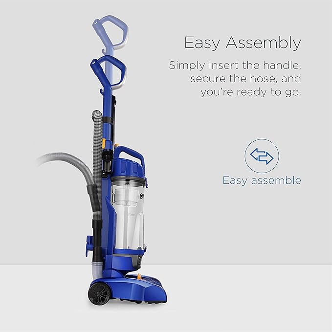 eureka NEU182A PowerSpeed Bagless Upright Vacuum Cleaner Lite Blue