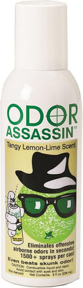 Odor Assassin Odor Control Spray LEMON &amp LIME scent Pack of 3