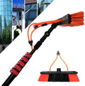 Window Cleaning Equipment Window Cleaning Brush3.6-9M Carbon Fiber Washing Set Equipment Telesextension Pole Cleaning Suitable for Window Glass Wall12Ft/3.6M