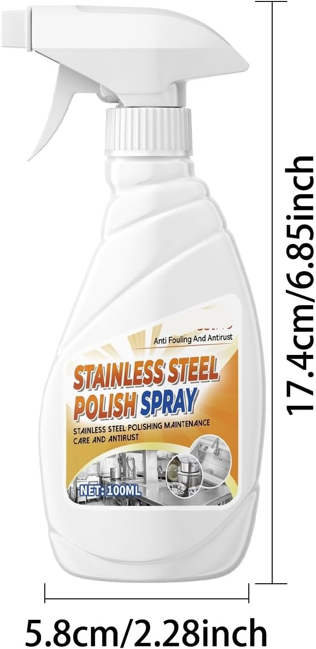 Stainless Steel Cookware Cleaner &amp Protector - Remove Grease Black Scales Rust | Restore Shine &amp Form Protective Film(3PCS)