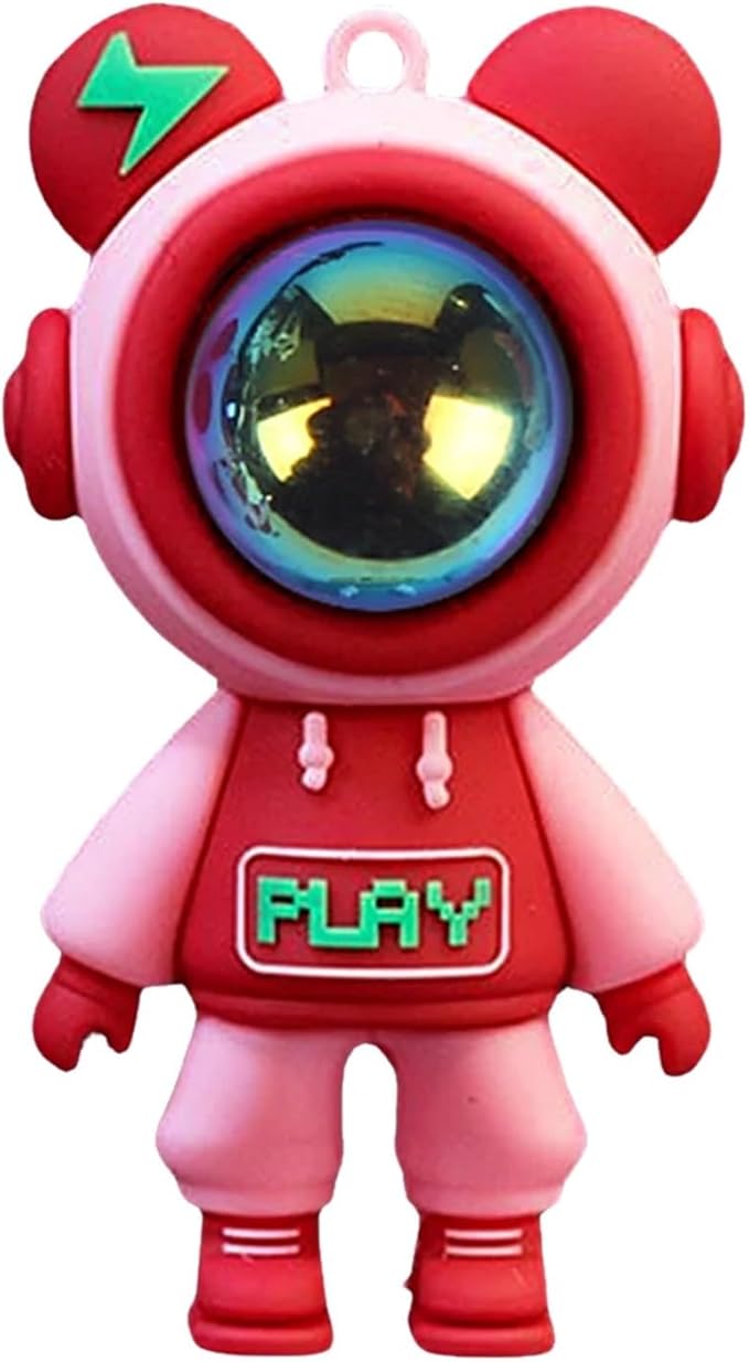 Funny Cartoon Astronaut Car Air Freshener Clip - Aromatherapy Ornament for Car Air Vents(D)