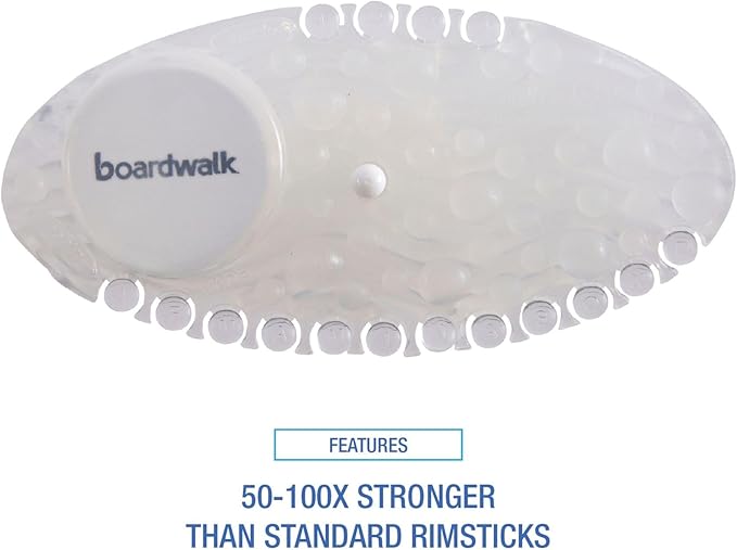 Boardwalk Curve Air Freshener Mango Solid Clear 10/Box