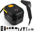ALILYY Handheld Steam Cleaner for HomeSteamer for Cleaning47.3oz Water TankPortable Steam Cleaner with 13 Accessories for Home CleaningGreaseFloorCouchWindowCar SeatTileGroutBlack