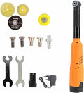 Electric Cleaning Brush with 7 Speed Settings and a 90° Rotating Brush Head Perfect for Cleaning Tile Grout in Bathrooms and Kitchens. (One Battery)