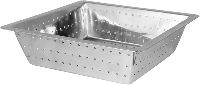 XCDISCOUNTE COMMERCIAL FLOOR DRAIN COLADOR ACERO INOXIDABLE 304 0.8MM 10 PULGADAS POR 10 PULGADAS POR 3 PULGADAS