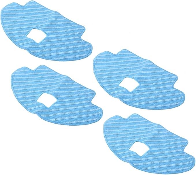 Carbon Filter Mop Cloth Spare Parts Soft Texture Vacuum Cleaner Cleaning Pad High Water Absorption Compatible for Ozmo 610 Robotic Vacuum