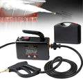 Handheld Steam Cleaner 2600w Portable High Temperature Multifunction Steam Cleaning Machine for Most Floors Counters Windows Car SeatsBlack-WithHandle