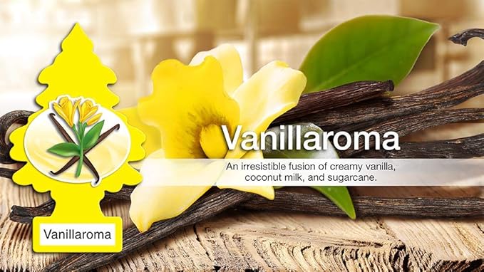 Little Trees U1P-10105-6PK Air Freshener (Vanillaroma Pk24)